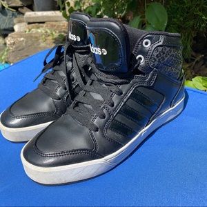 Adidas neo label Black Cheetah Hitop sneakers